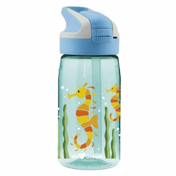 Varmeflaske Laken Summit Sea Horse Blå Akvamarin (0,45 L)