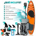 Miniatyrbillede 1 af 7: Oppustelige Paddle Surf Board med tilbehør Winvey SUP-O Orange