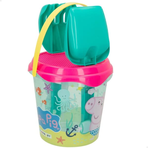Strandlekesett Peppa Pig Ø 18 cm (16 enheter)