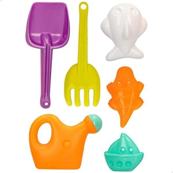 Strandlekesett Colorbaby 6 Deler 27 cm (12 enheter)