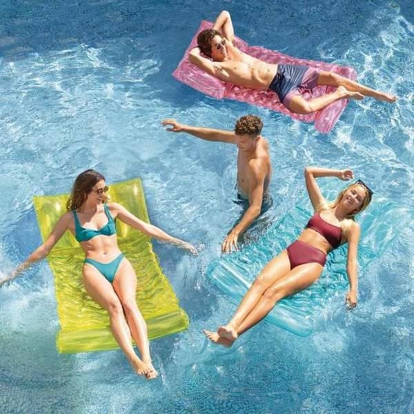 Luftmadrass Intex 89 x 173 cm Transparent