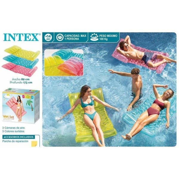 Luftmadrass Intex 89 x 173 cm Transparent