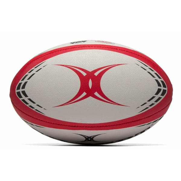 Rugbypallo Gilbert G-TR4000 Valkoinen 28 cm Punainen