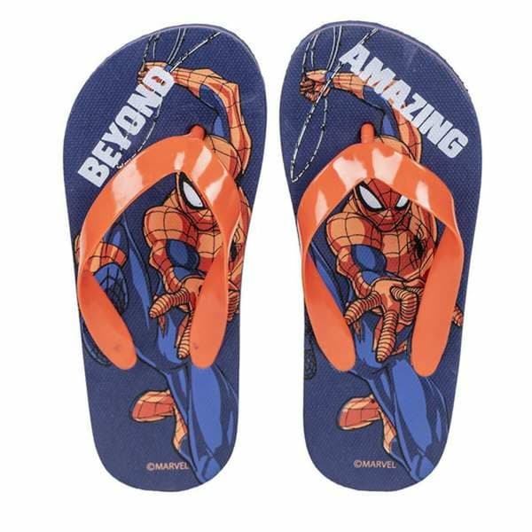 Strandtofflor för barn Spider-Man Mörkblå