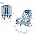 Miniatyrbilde 4 av 7: Strandstol Aktive 48 x 95 x 78 cm (2 enheter)