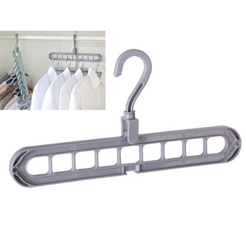Smart Klädhängare för 9 galgar 2-pack