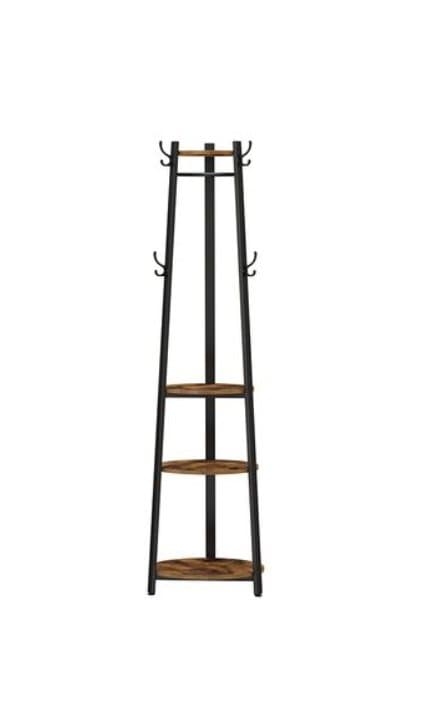 Segenn Bremerton Standing klädhängare - Galler - Warehouse - Metall / Trä - Brun / Svart - 45 x 45 x 181 cm