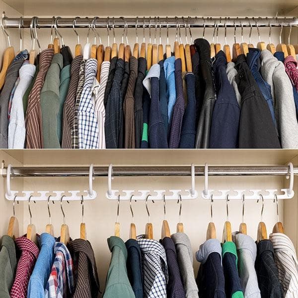 8-Pack - Hängare / Klädhängare - Organizer