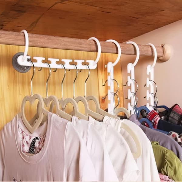 8-Pack - Hängare / Klädhängare - Organizer