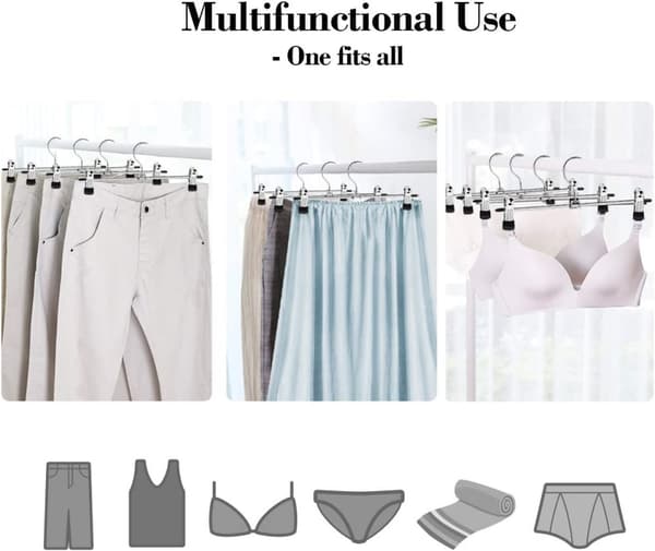 INF Byx-/kjolgalge med clips   10-pack