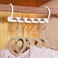 Miniatyrbild 4 av 4: Space Saver Hangers - Ej specificerat - 8 st - Plast - Multifunktionell - Flexibel