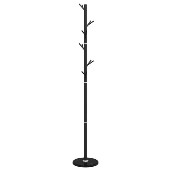 Naulakko musta 175 cm jauhemaalattu rauta
