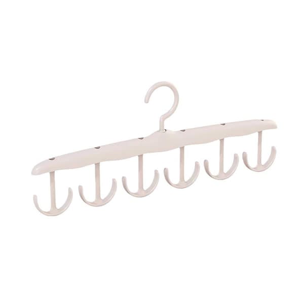 INF Multifunktionel roterende krogophæng - Hvid 2 Pack