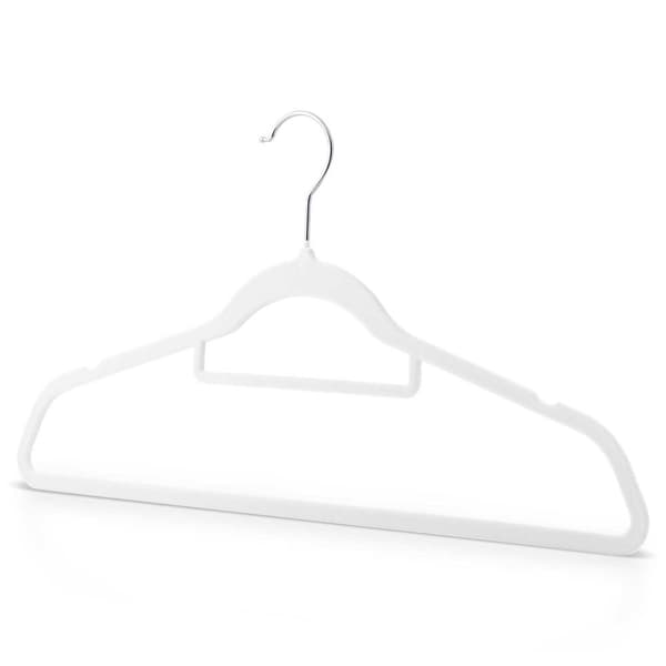 Velour klädhängare 20 st MS-859 Massido