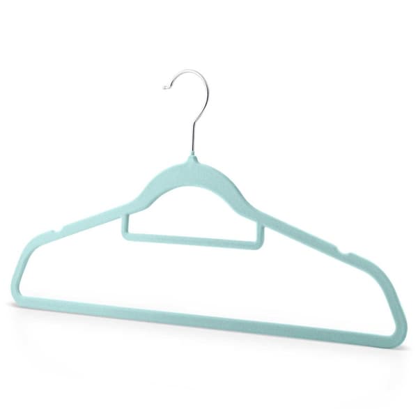Tøjbøjler i velour 20 stk MS-859 Massido