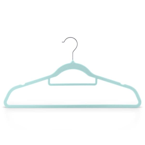Tøjbøjler i velour 20 stk MS-859 Massido
