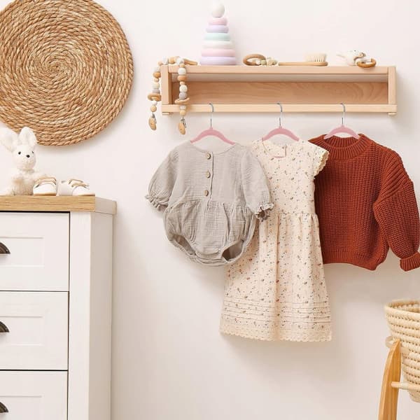 Mini Girl sammetshängare, set med 30 delar