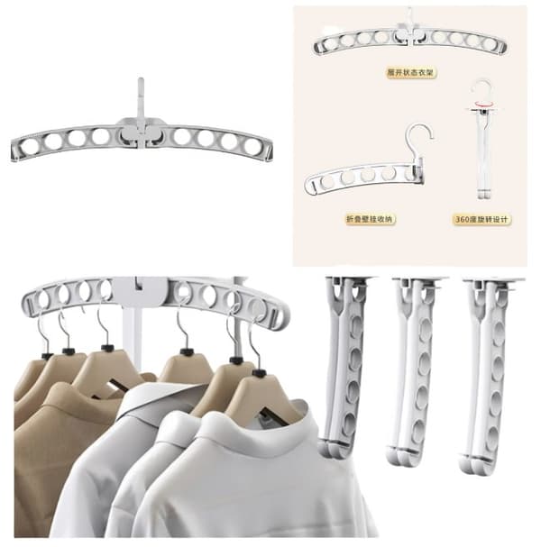 INF Multifunksjonelle sammenleggbare hengere (3-pack)