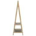 Miniatyrbillede 5 af 9: vidaXL tøjstativ med hylder 96x45,5x150,5 cm bambus