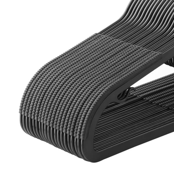 Beklædningsophæng - Anti -slip - Sæt på 50 - Grå