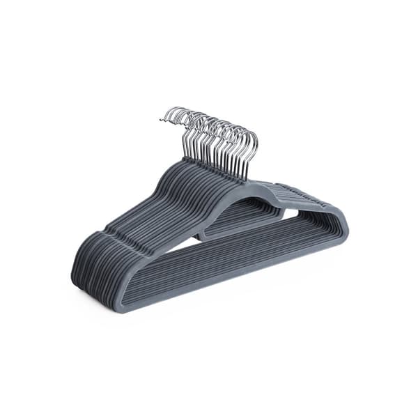 Klädhängare - Velvet - Anti -Slip - Uppsättning av 20