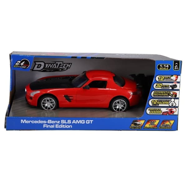 RC Mercedes-Benz SLS AMG GT Final Edition 1:14 Rød/Sort