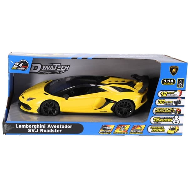 RC Lamborghini Aventador 1:14 + Ljusgul