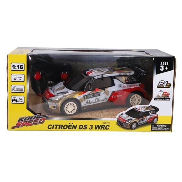 Kool Speed RC Citroen DS 3 WRC 1:16 + lys