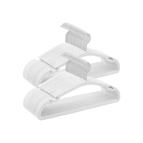 Kleerhangers - Sæt på 50 - 43 × 21 cm - Wolkwit