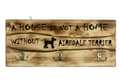 Miniatyrbillede 1 af 4: Airedale Terrier, Waterside Terrier - tøjbøjle med hund, medaljeudstilling, boligdekoration af Art-Dog