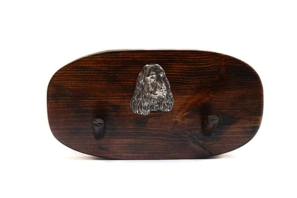 Engelsk Cocker Spaniel I - tilbehørsbøjle, medaljebøjle med hund, nøglekroge fra Art-Dog