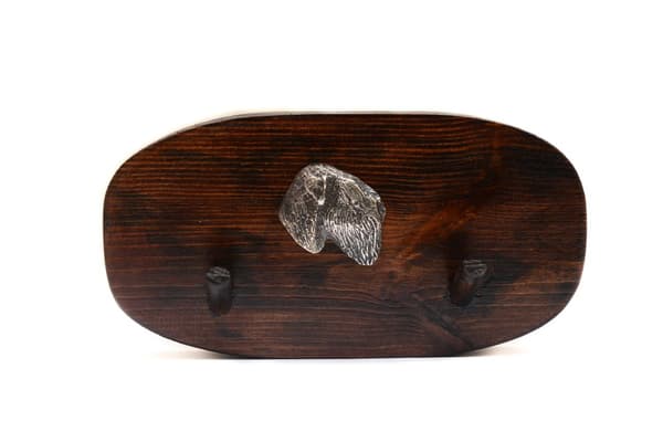 Russian Black Terrier - tilbehørsbøjle, medaljebøjle med hund, nøglekroge fra Art-Dog