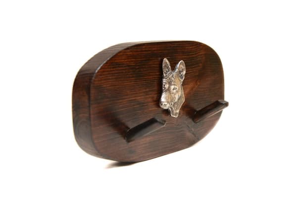 Basenji, Basenji, Congo Dog - tilbehør bøjle, medalje bøjle med en hund, nøgle kroge fra Art-Dog