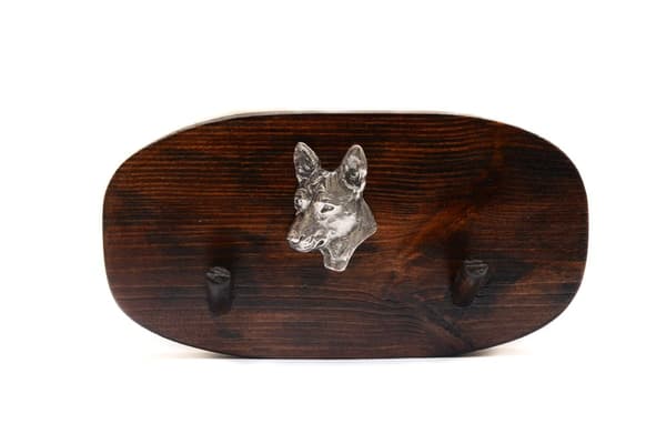 Basenji, Basenji, Congo Dog - tilbehør bøjle, medalje bøjle med en hund, nøgle kroge fra Art-Dog