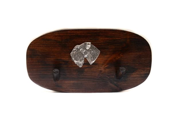 Schnauzer, Schnauzer III - tilbehør bøjle, medalje bøjle med en hund, Art-Dog nøgle kroge