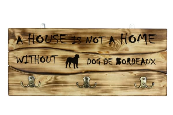 Bordeaux Dog, Dogue de Bordeaux, French Mastiff - bøjle med hund, medaljeudstilling, boligdekoration af Art-Dog