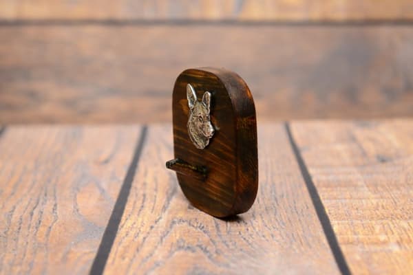 Cardigan Welsh Corgi - koppelhängare, medaljhängare med hund, nyckelkrok av Art-Dog