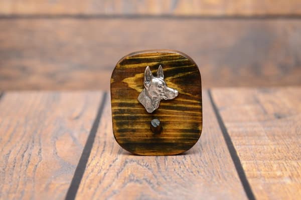Faraos hund, maltesisk greyhound - snorophæng, medaljeophæng med hund, nøglekrog fra Art-Dog