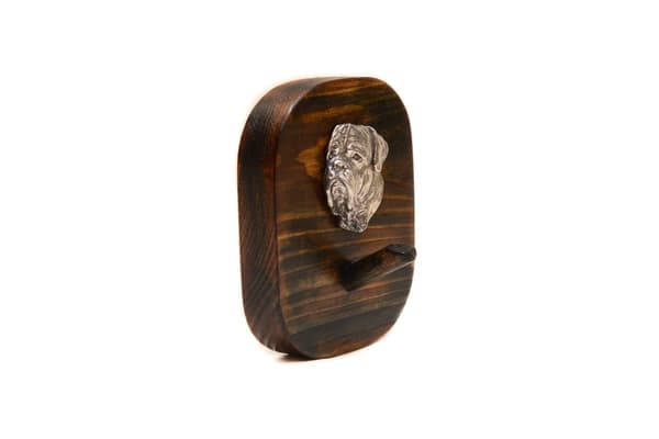 Bordeaux Dog, Dogue de Bordeaux, French Mastiff II - koppelhängare, medaljhängare med hund, Art-Dog nyckelkrok