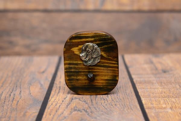 Golden Retriever - snoreophæng, medaljeophæng med hund, nøglekrog fra Art-Dog