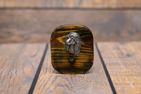 Afghan Hound I - bøjle i snor, medaljebøjle med hund, nøglekrog fra Art-Dog