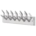 Miniatyrbild 3 av 6: Kroklist 4 st silver aluminium