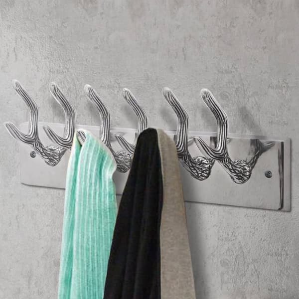 Kroklist 4 st silver aluminium