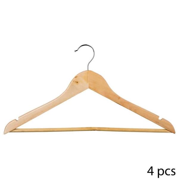 Trägalgar - FEM - Set om 4 - Beige - 45 cm - Kapptyp