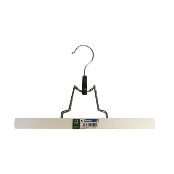 Byxhängare - Ekologisk - Vitt trä - 25x16cm - 20mm - Modern skandinavisk stil