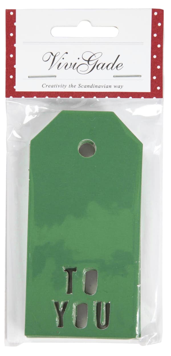 Lahjalaput GREEN To You 5x10cm 15kpl