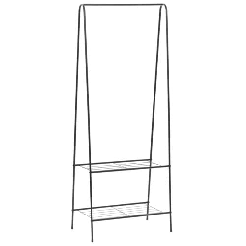 Klädställning 59x35x150 cm svart