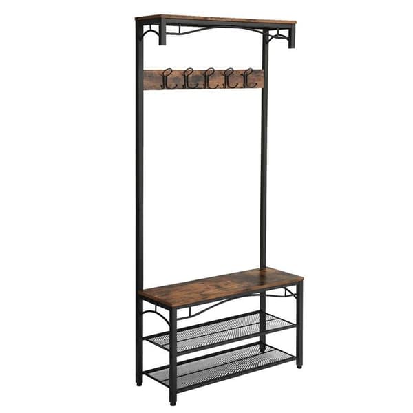 Klädhängare - OSKAR - HSR45BX - Rustik brunt - Metall - Unisex
