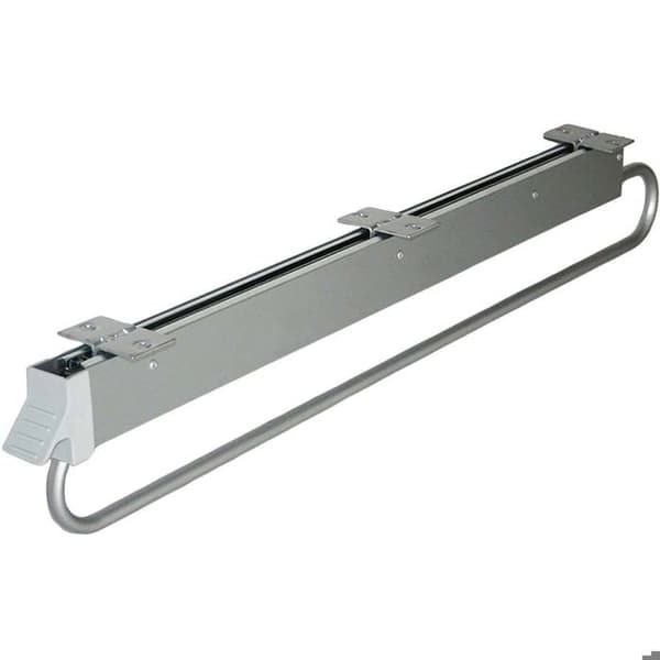 Utdragbart klädställ - EMUCA - Själv - 800mm - Stål och plast - Metallic grå