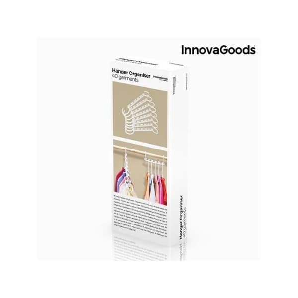 Hängarrangör för 40 InnovaGoods-kläder (24 stycken)